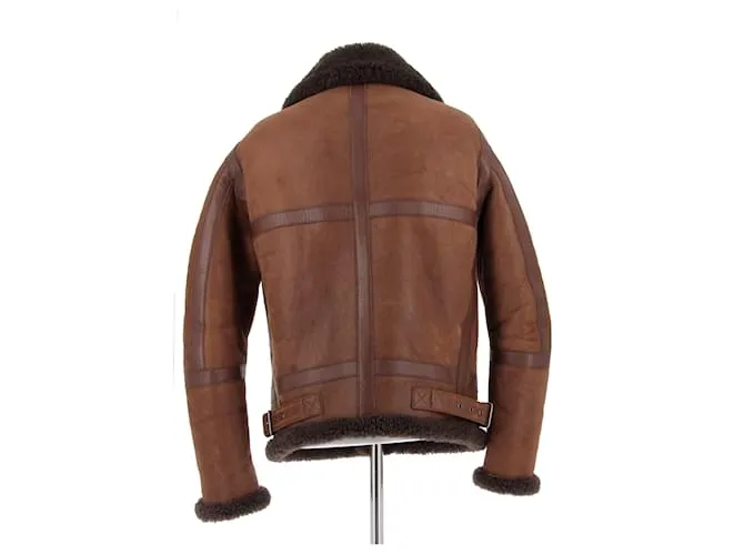 ACNE STUDIOS Chaquetas T.International M Piel Castaño 