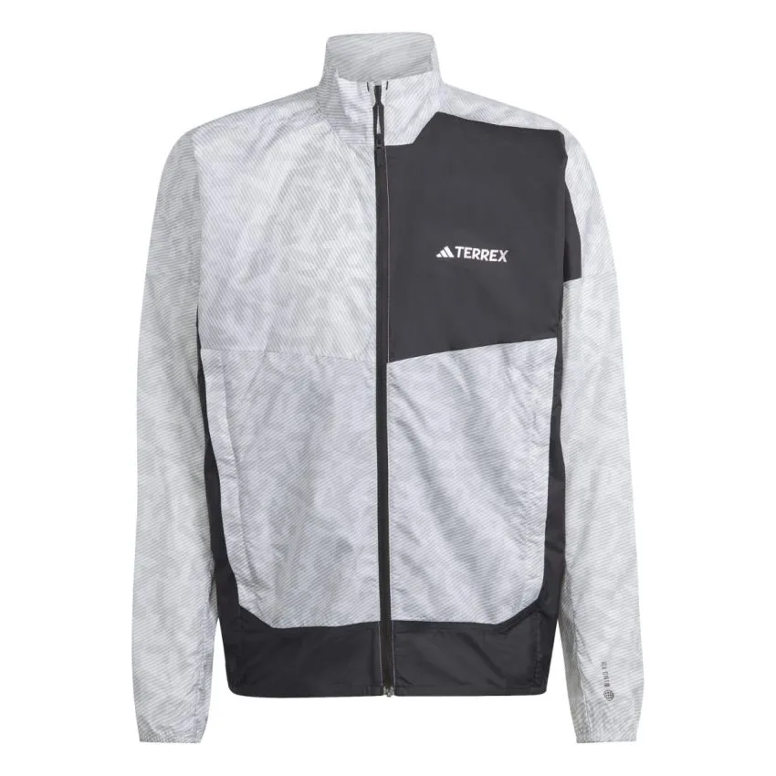 adidas Hombre Chaquetas Trail Wind Jacket Blanco 