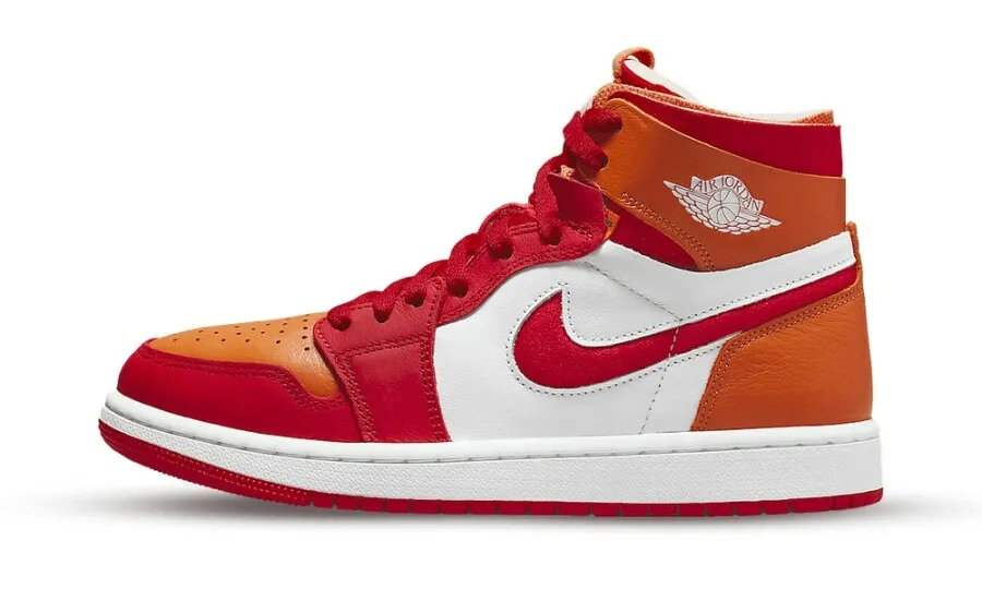 Air Jordan 1 High Zoom Air CMFT Fire Red Hot Curry (W)