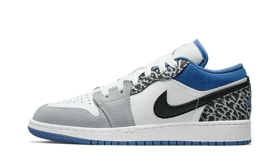 Air Jordan 1 Low SE True Blue (GS)