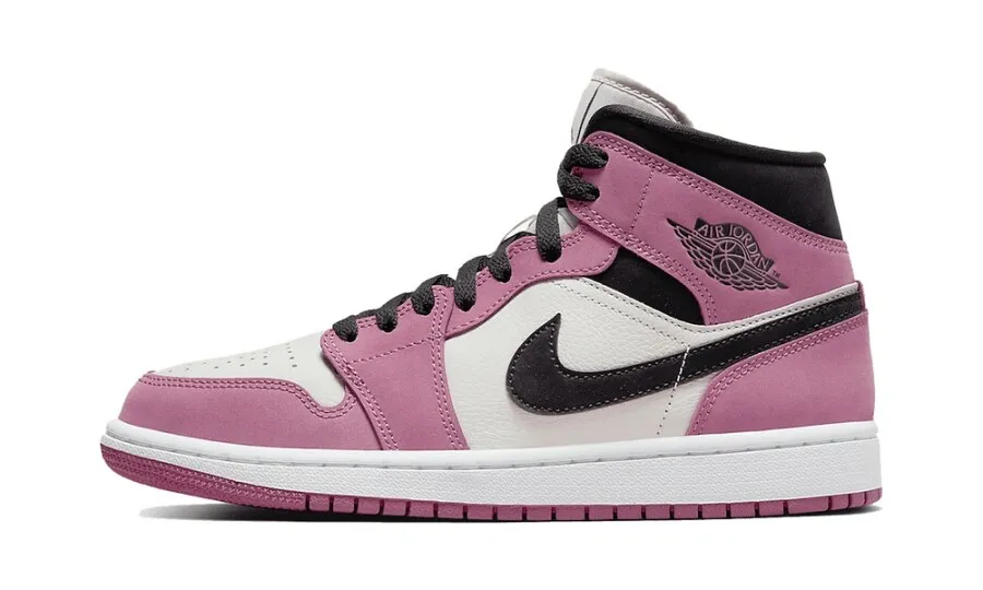 Air Jordan 1 Mid Berry Pink (W)