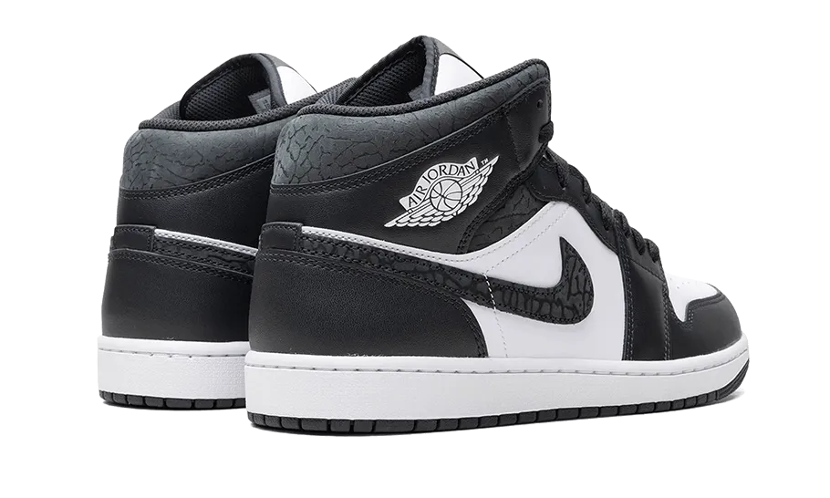 Air Jordan 1 Mid Black Elephant