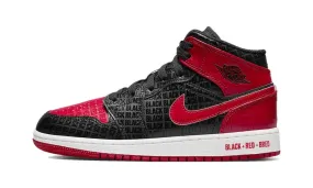 Air Jordan 1 Mid Bred Text (GS)