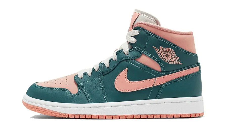 Air Jordan 1 Mid Dark Teal Green (W)