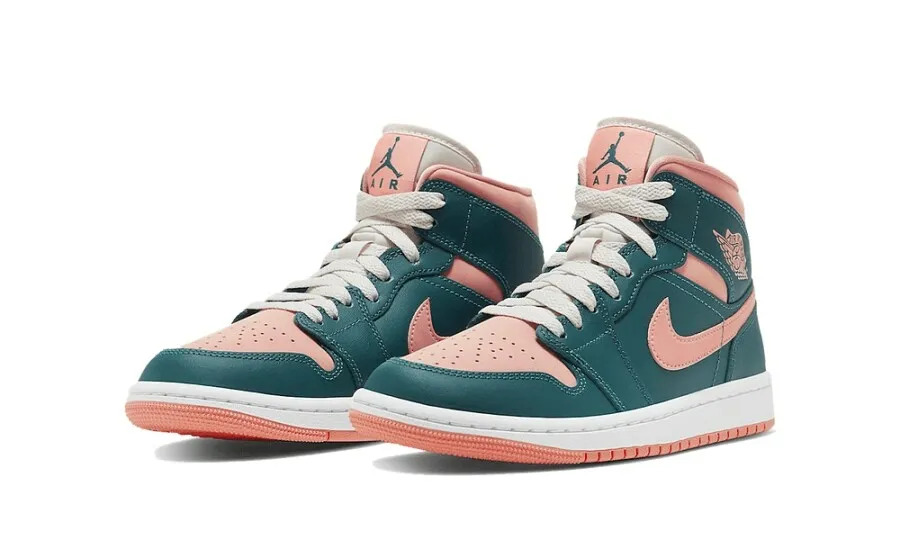 Air Jordan 1 Mid Dark Teal Green (W)