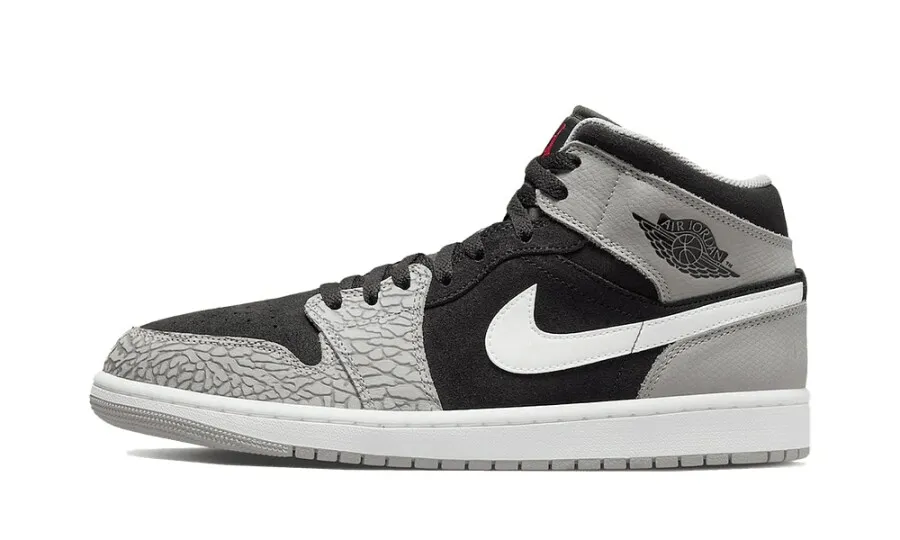 Air Jordan 1 Mid Elephant Print