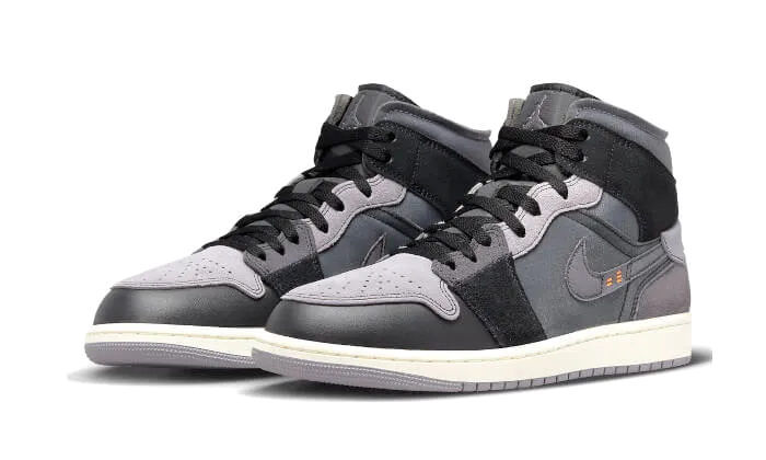 Air Jordan 1 Mid Inside Out Black