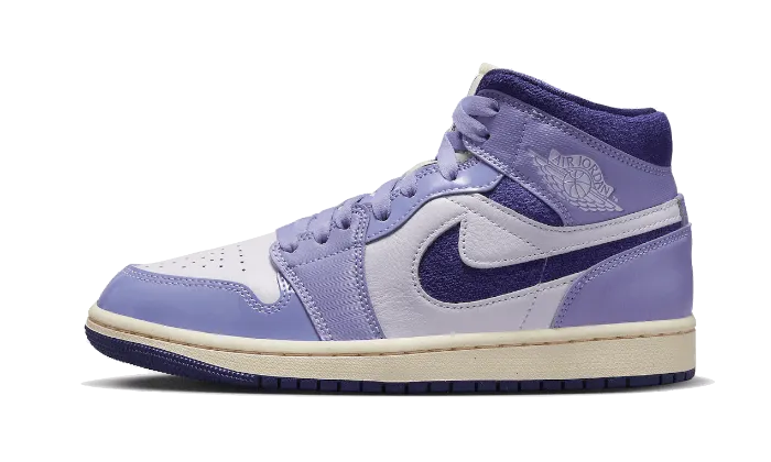 Air Jordan 1 Mid Purple Chenille