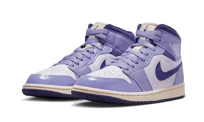 Air Jordan 1 Mid Purple Chenille