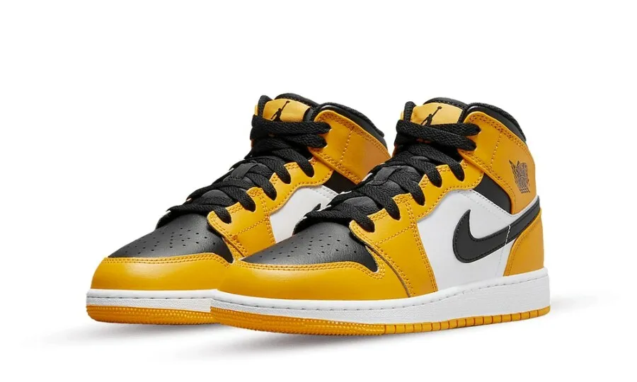 Air Jordan 1 Mid Taxi (GS)