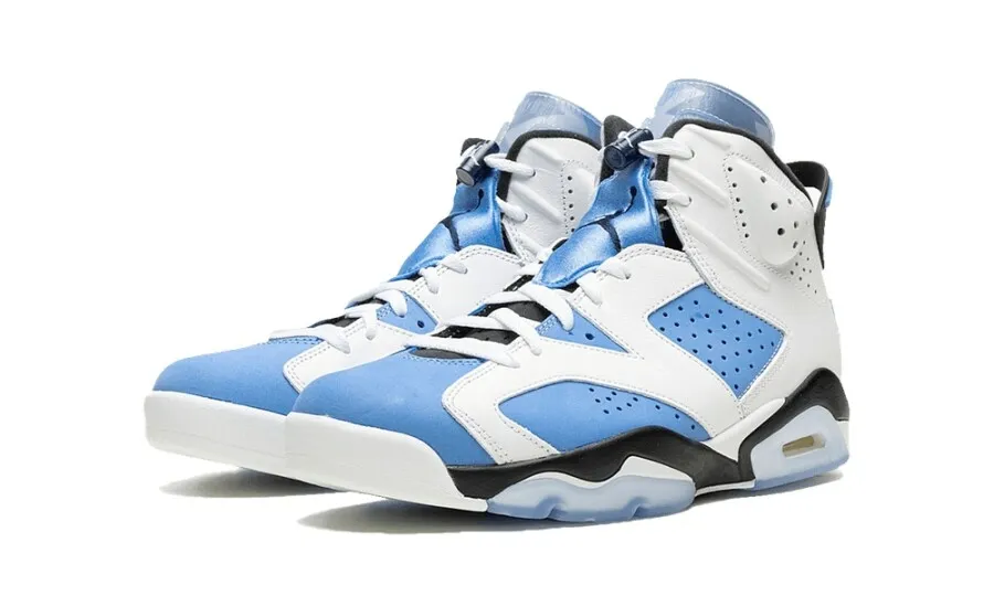 Air Jordan 6 Retro UNC White