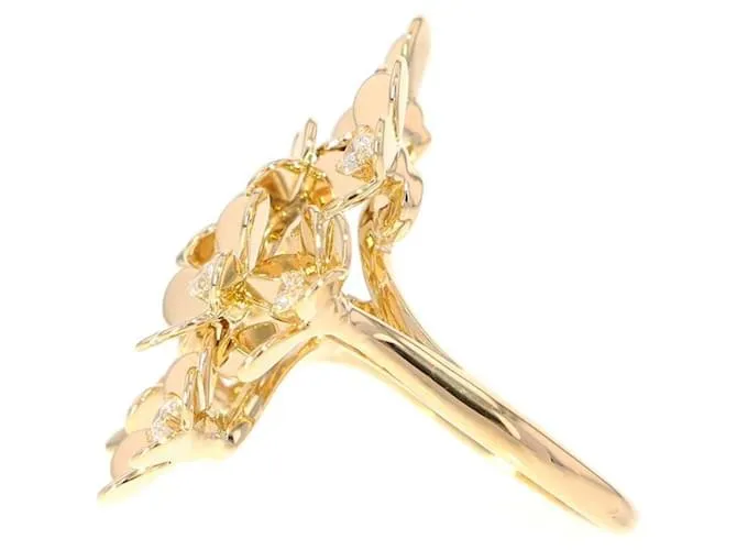 Anillo de diamante Frivole de Van Cleef & Arpels Dorado 