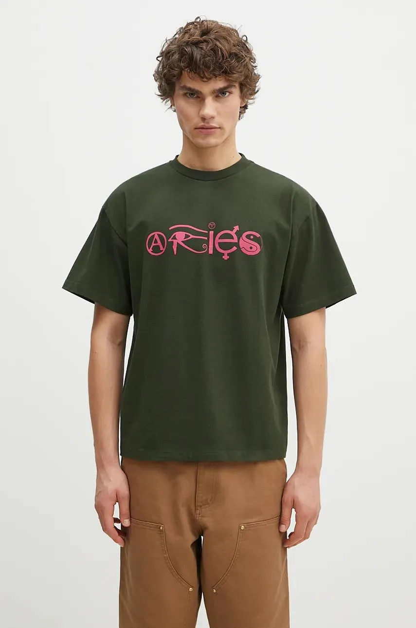 Aries Coexist Print T-shirt