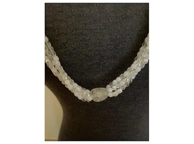 Autre Marque Collares Blanco 