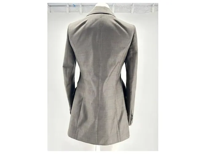 BALENCIAGA Chaquetas T.fr 34 Lana Gris 