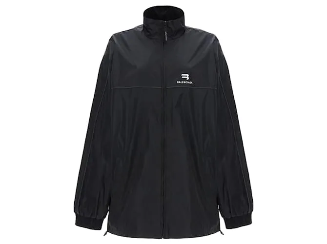 BALENCIAGA Chaquetas T.Poliéster XS Internacional Negro 