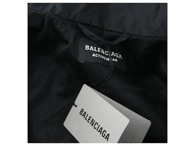 BALENCIAGA Chaquetas T.Poliéster XS Internacional Negro 