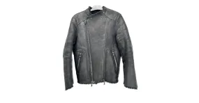 BALMAIN Chaquetas T.Cuero internacional S Negro 