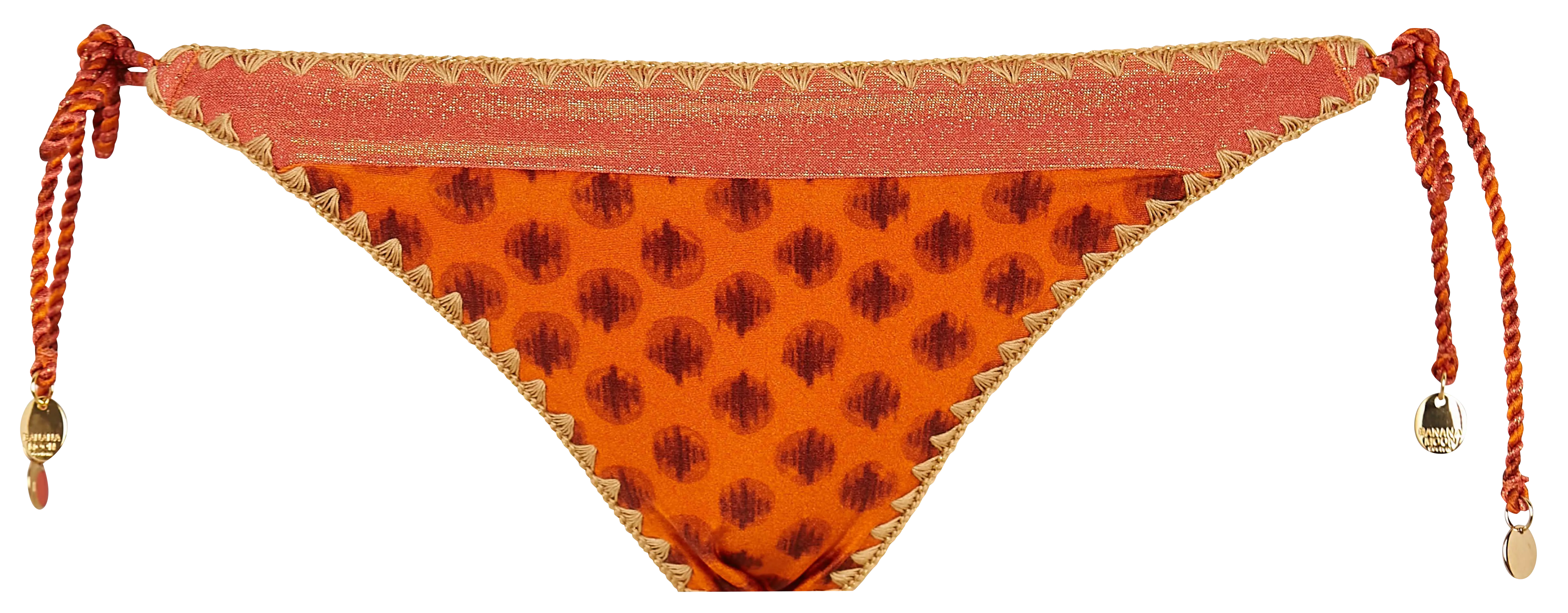 BANANA MOON BLIKA TALANGA - Braguita de bikini escotada en naranja