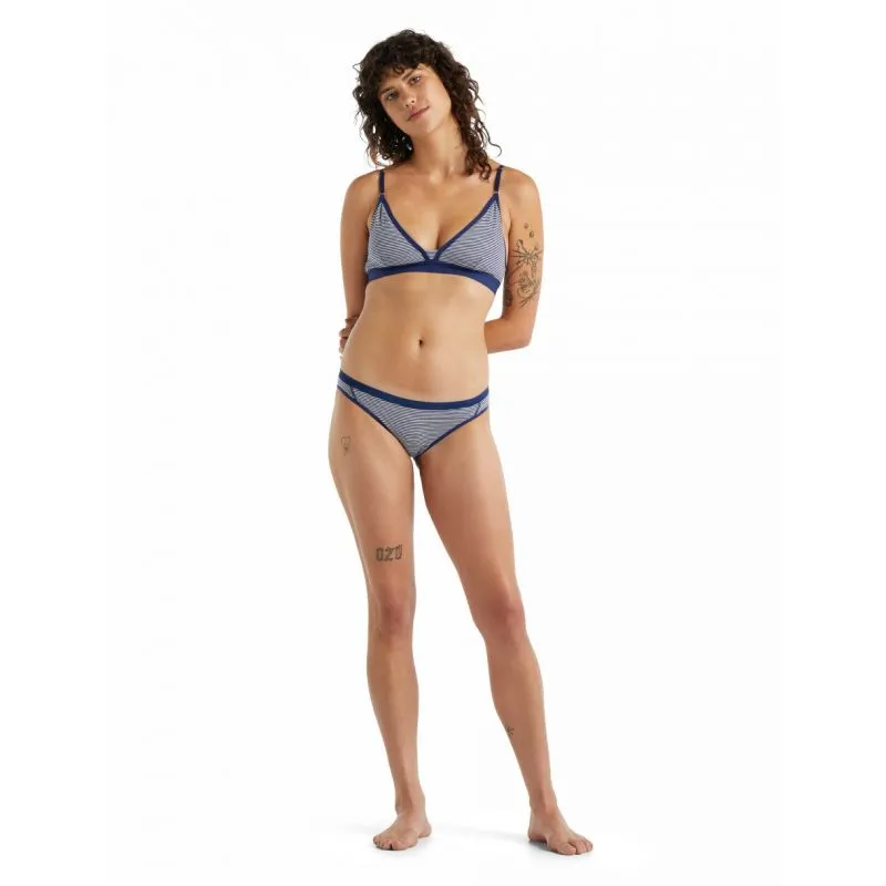 Bikini Icebreaker Womens Siren para mujer (Royal Navy/Snows)