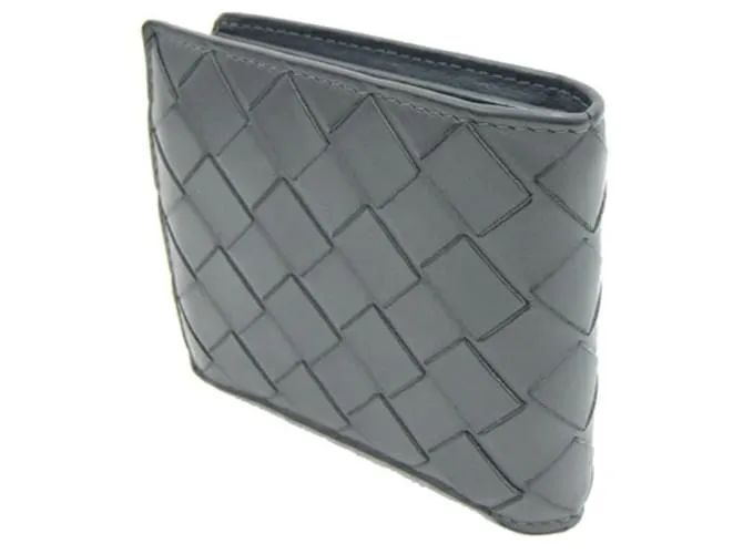 Billetera Bifold Intrecciato de Bottega Veneta Castaño 