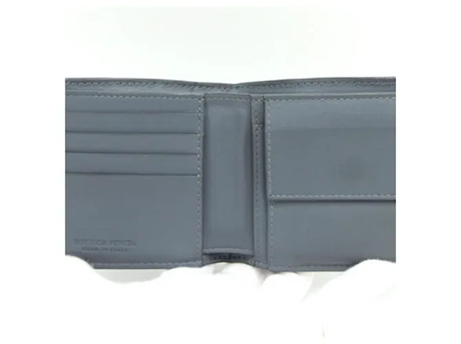 Billetera Bifold Intrecciato de Bottega Veneta Castaño 