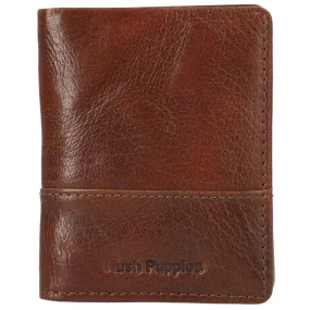 Billetera Cuero Mujer Vn Edel Bifold Café Hush Puppies