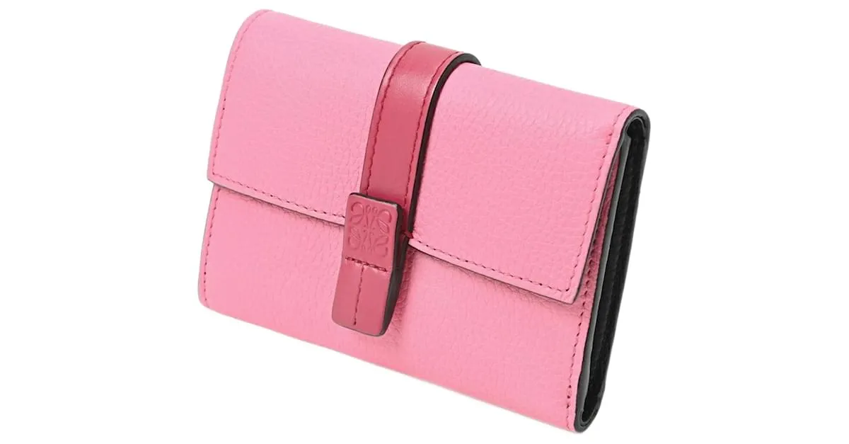 Billetera Vertical Loewe Rosa 