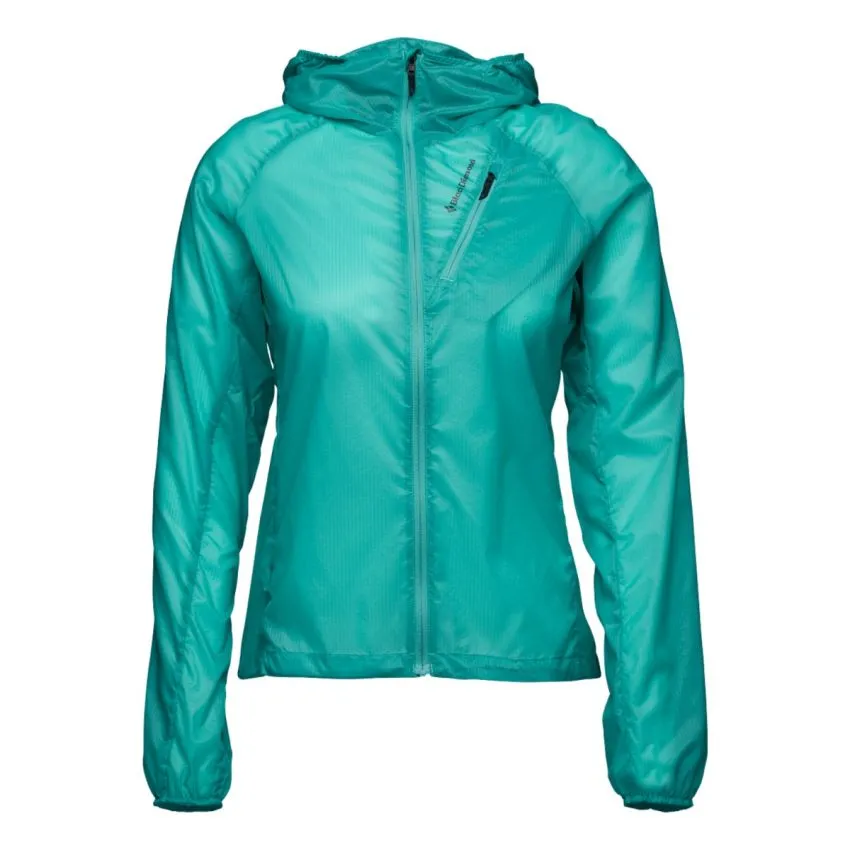 Black Diamond Mujer Chaquetas Distance Wind Shell Verde 