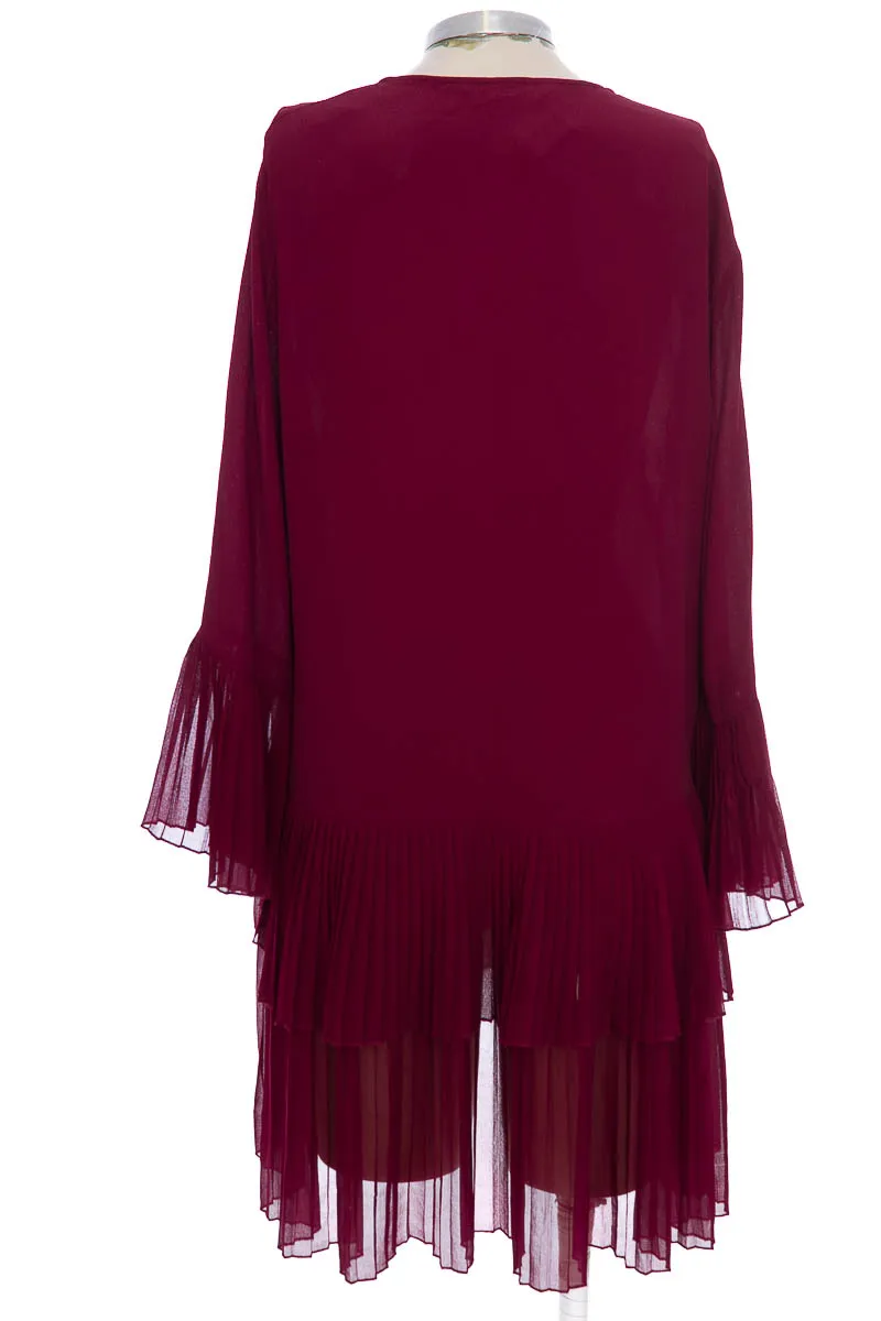 Blusa color Vinotinto - Zara