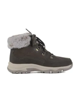 Bota Skechers Trego-Snow Worries en Verde para Mujer