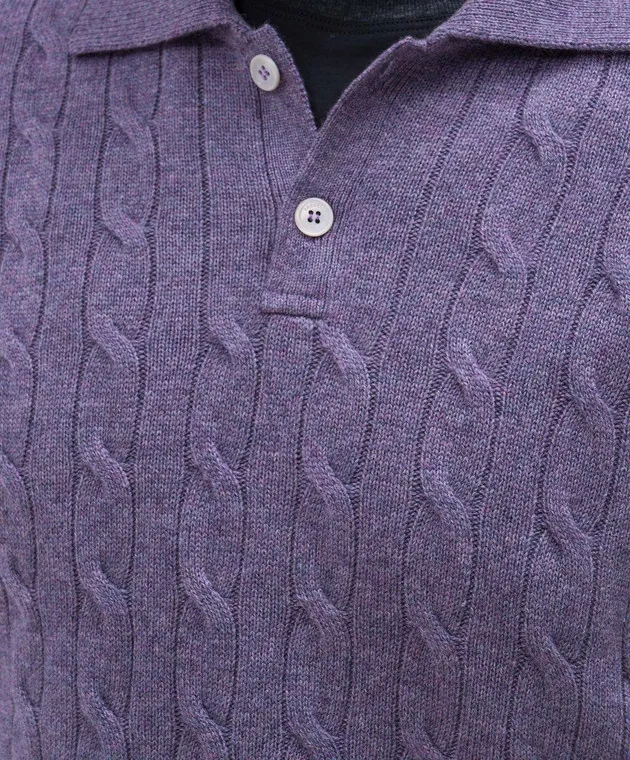 Brunello Cucinelli Purple cashmere sweater