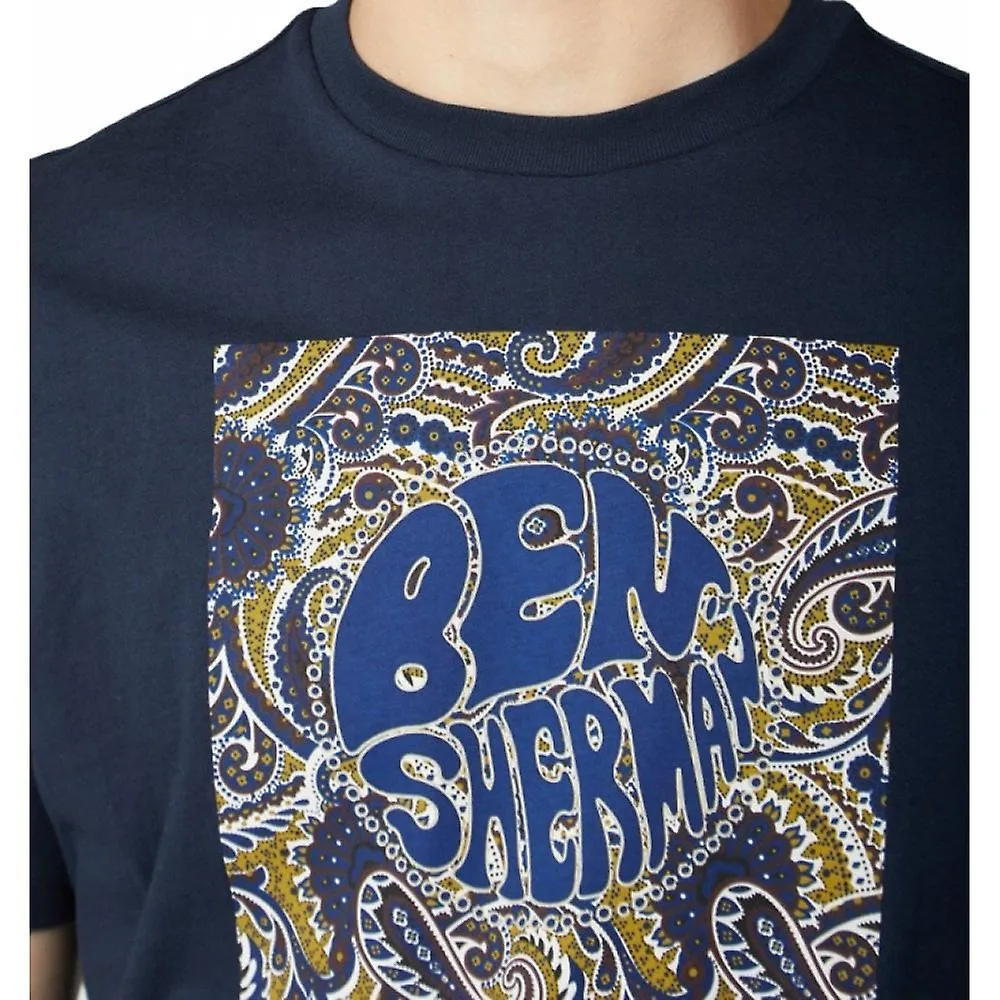 CAMISA de camiseta BEN SHERMAN Ben Paisley Logo