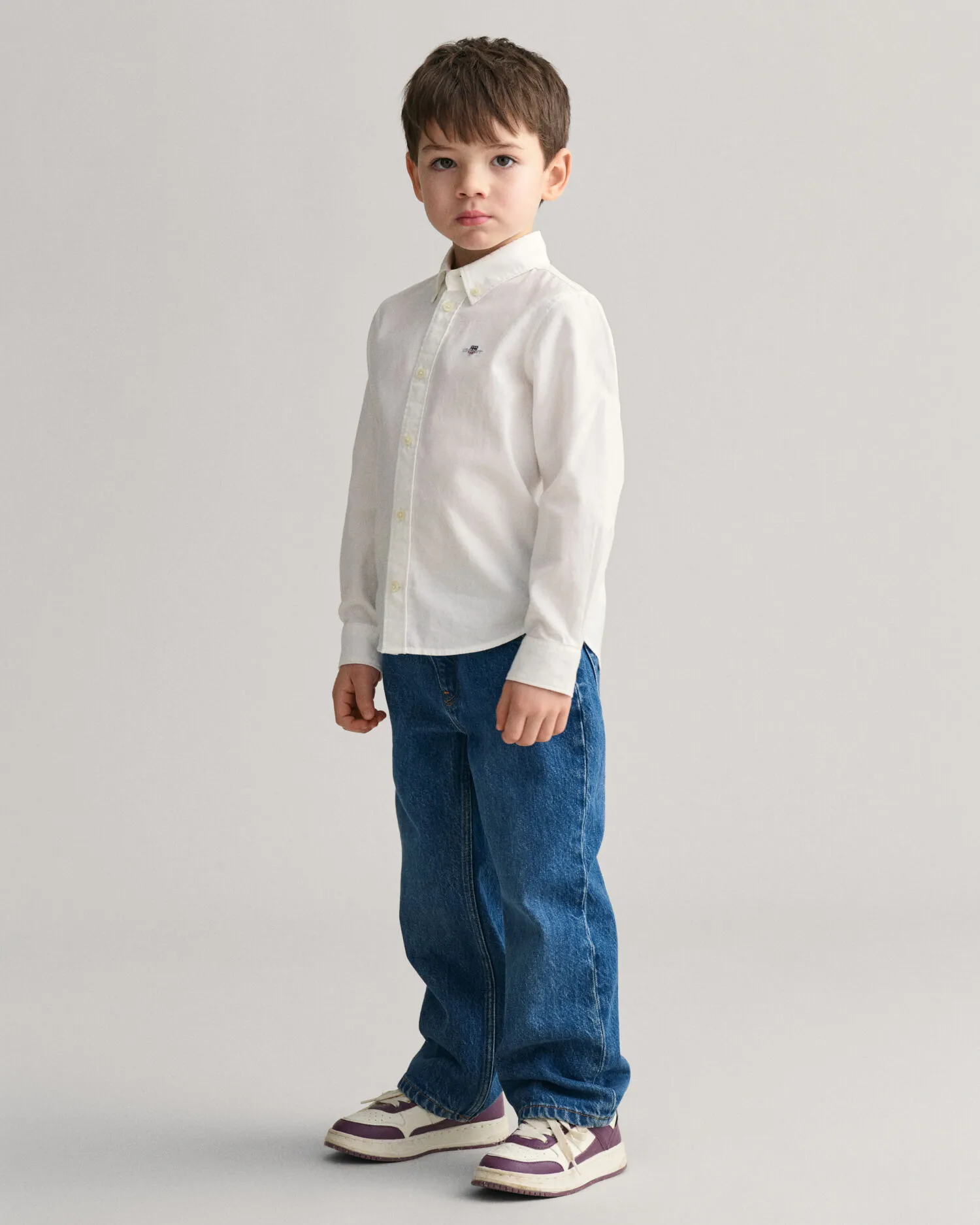 Camisa Oxford Shield Kids