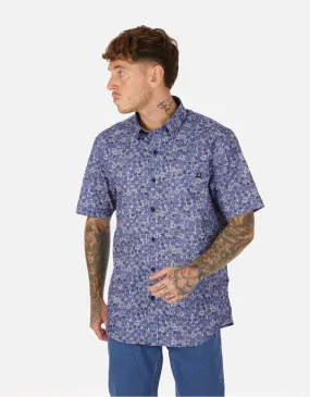 Camisa regular fit azul