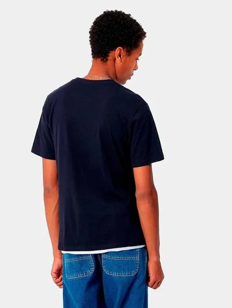 Camiseta CARHARTT POCKET - Dark Navy