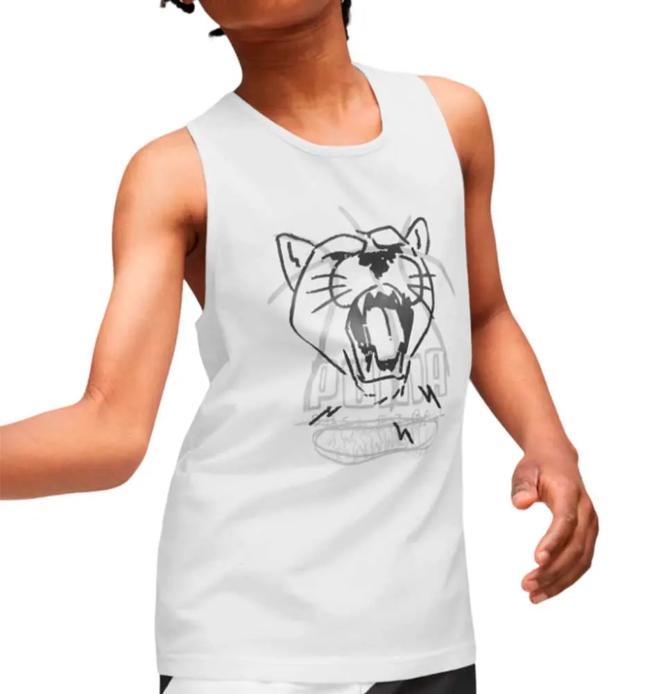 Camiseta De Tirantes Casual_Nio_PUMA Basketball Tank B