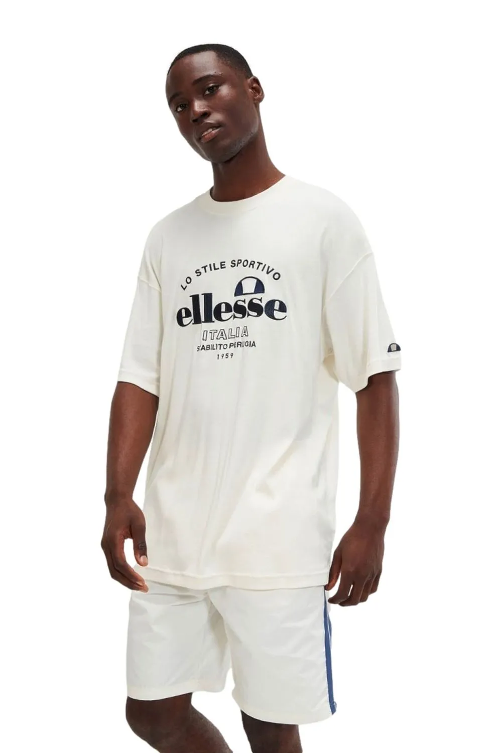 Camiseta ellesse blanca zalenti tee