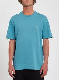 Camiseta Hombre VOLCOM manga corta básica STONE BLANKS – nia ref-A3512056 azul