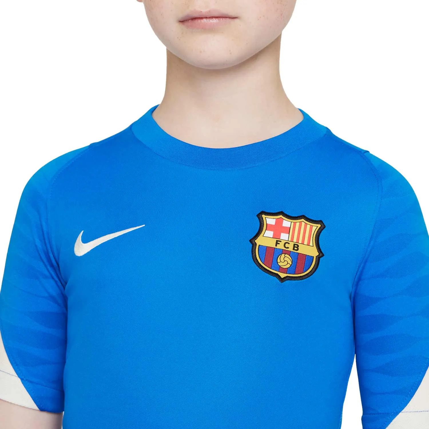 Camiseta Nike Barcelona entrenamiento niño Dri-Fit Strike