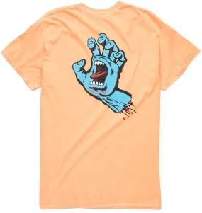 Camiseta SANTA CRUZ manga corta niño Youth Screaming Hand Tee Orange Ref. SCA-YTE-0650 naranja puño pecho