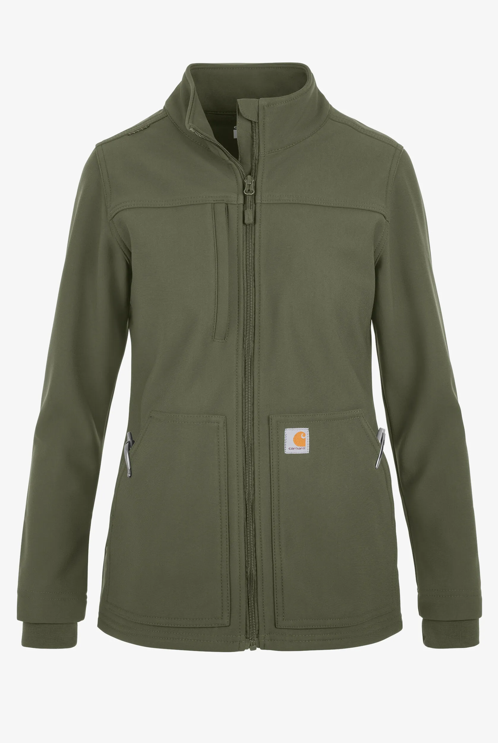 Carhartt Force Rugged Flex Women's 3-Pocket Bonded Fleece Scrub Jacket