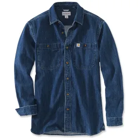 Carhartt hombres de manga larga Denim