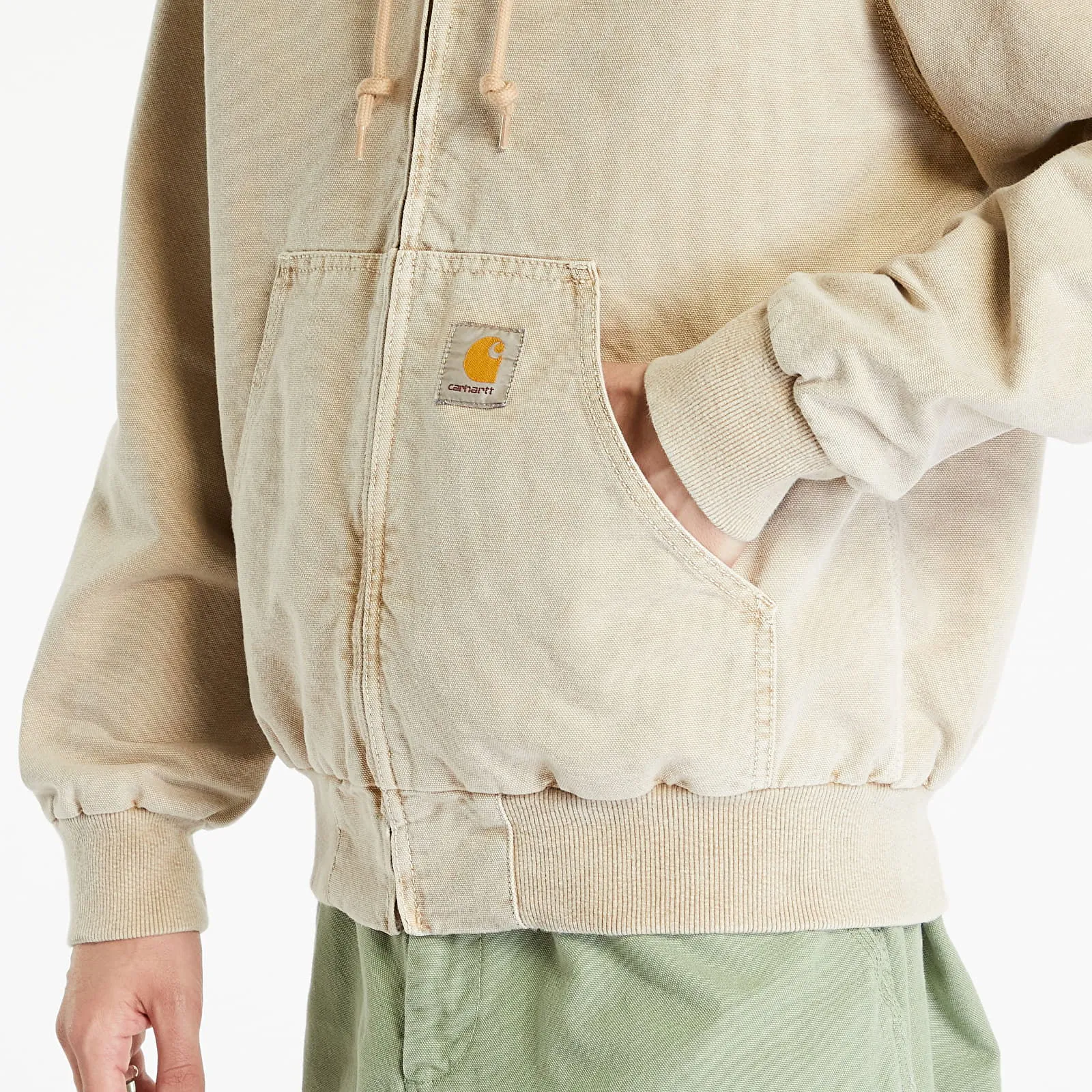 Carhartt WIP Active Jacket Dusty Hamilton Brown Faded