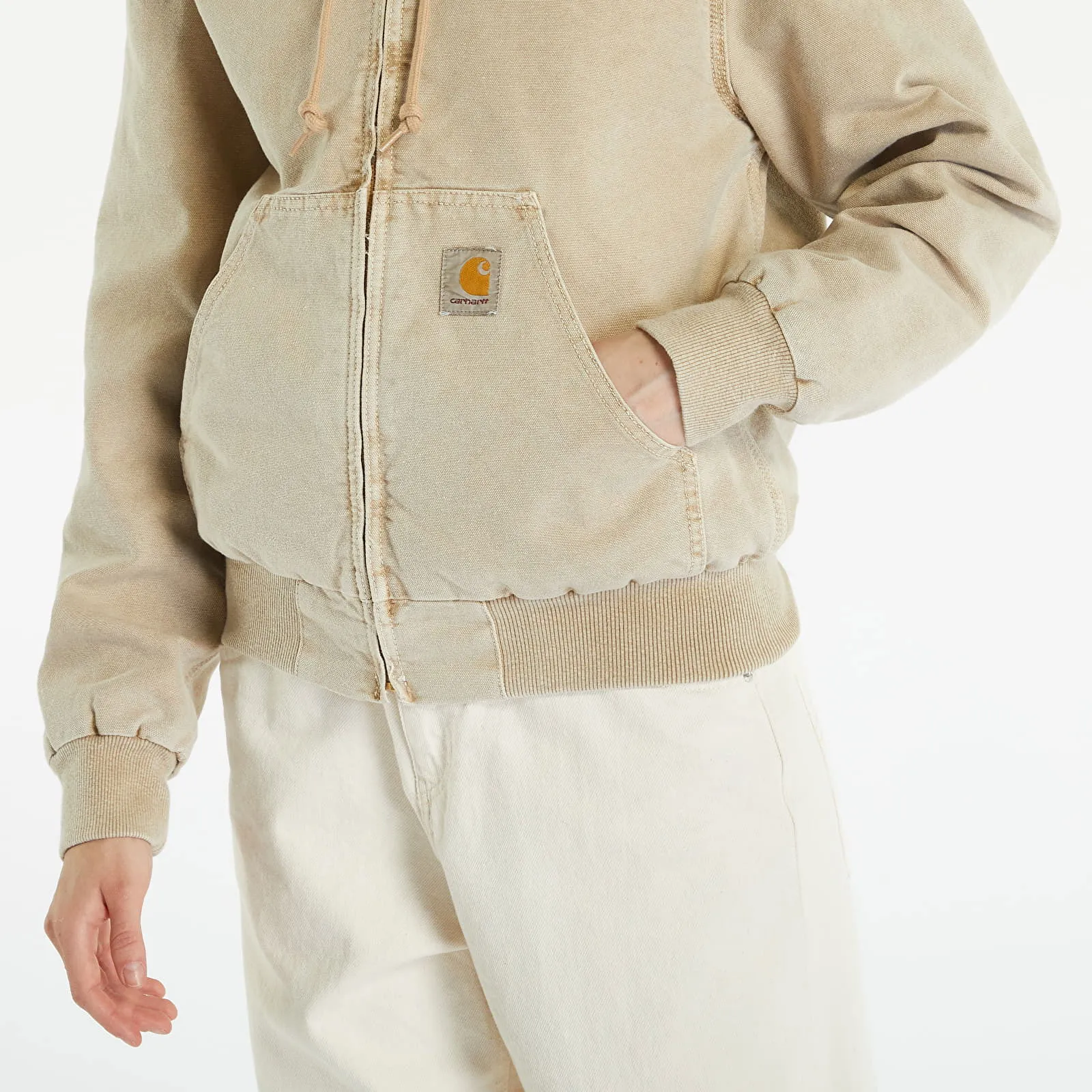 Carhartt WIP Active Jacket Dusty Hamilton Brown Faded