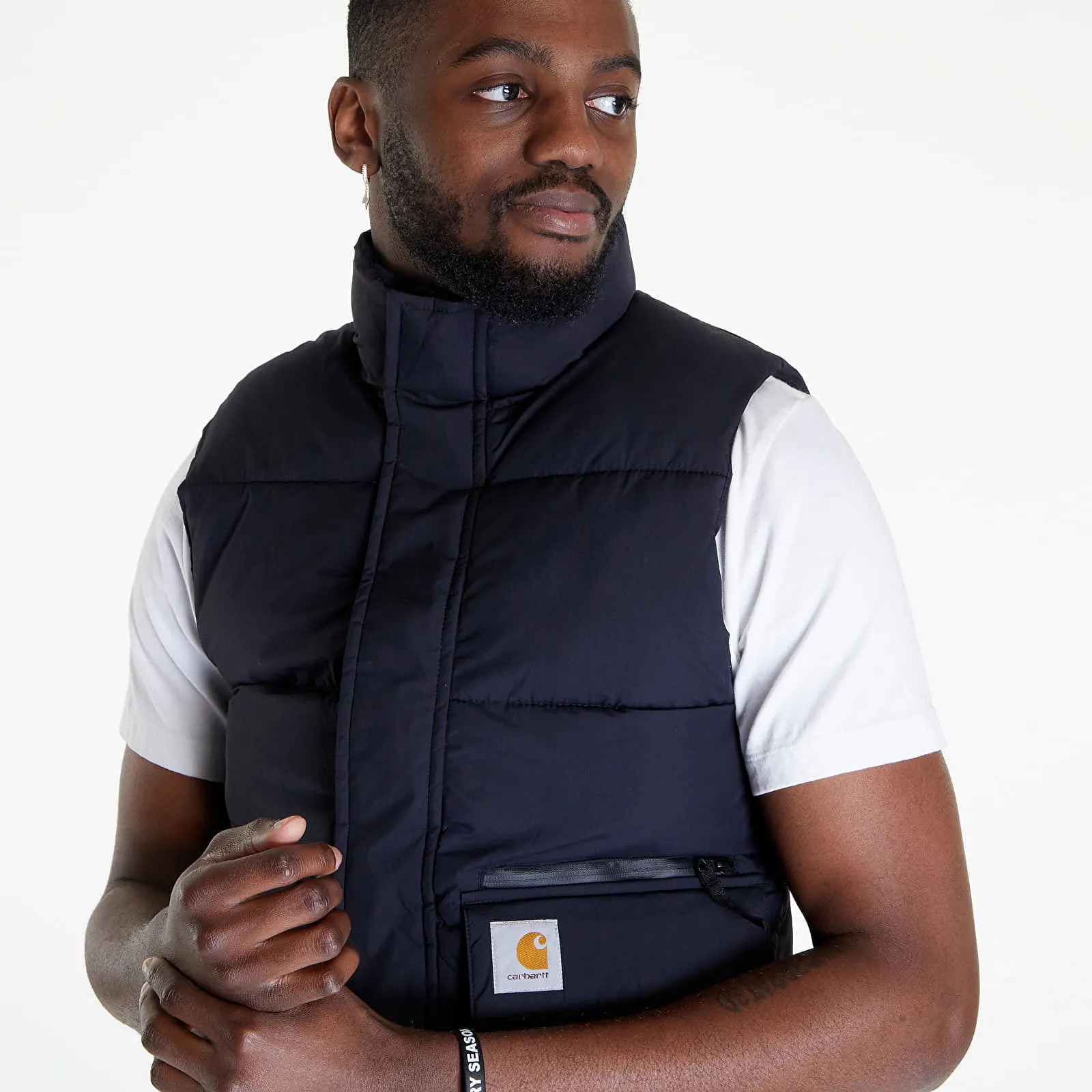 Carhartt WIP Men's vest Milton Vest Black