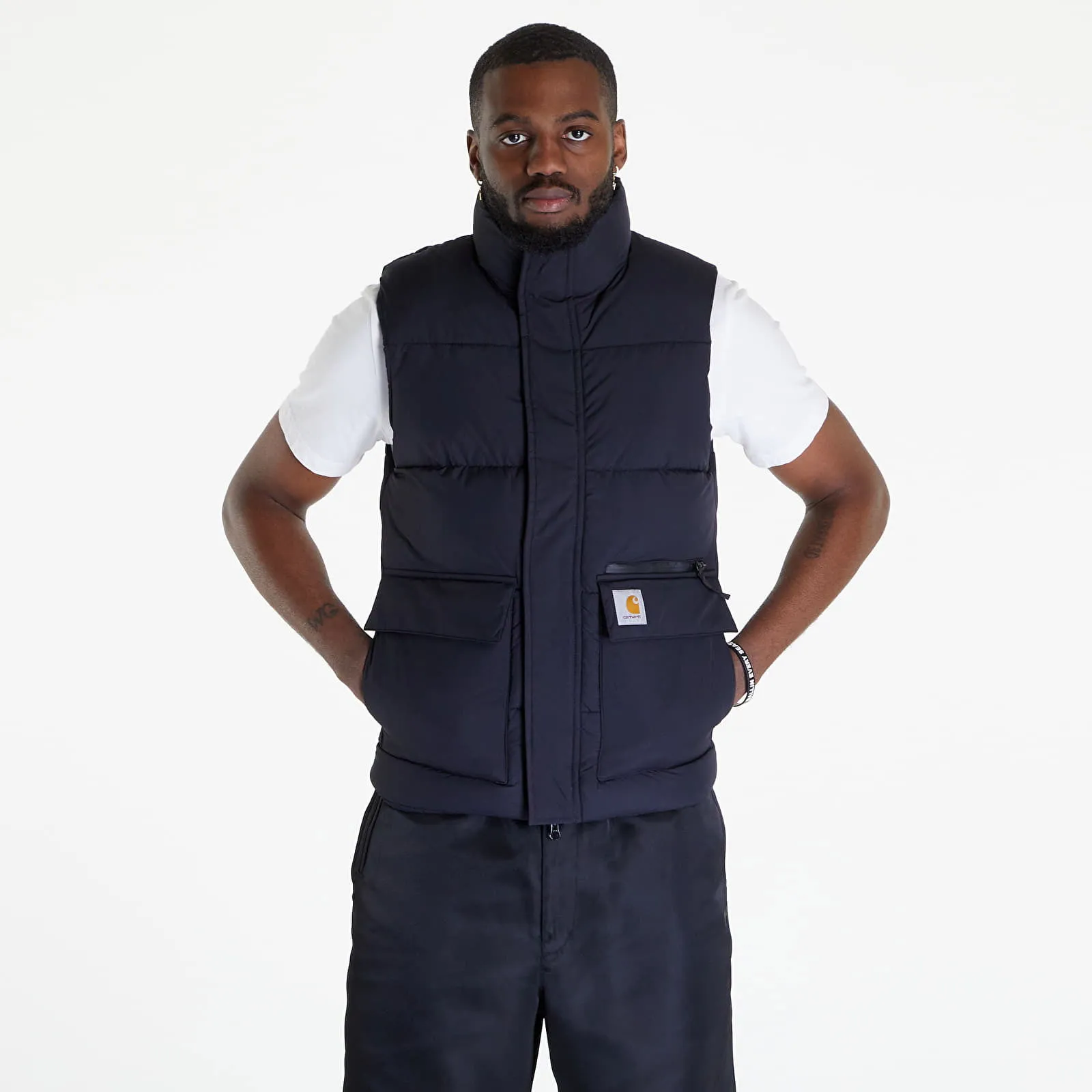 Carhartt WIP Men's vest Milton Vest Black