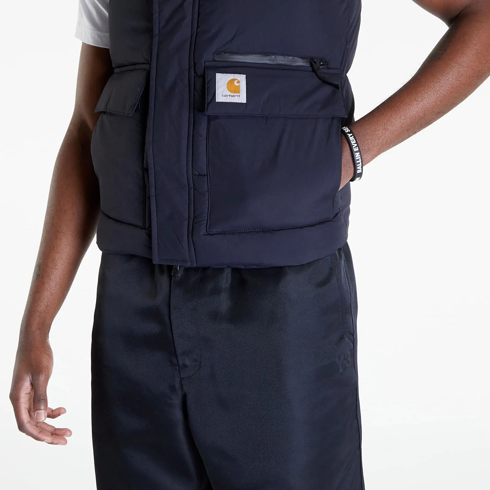 Carhartt WIP Men's vest Milton Vest Black