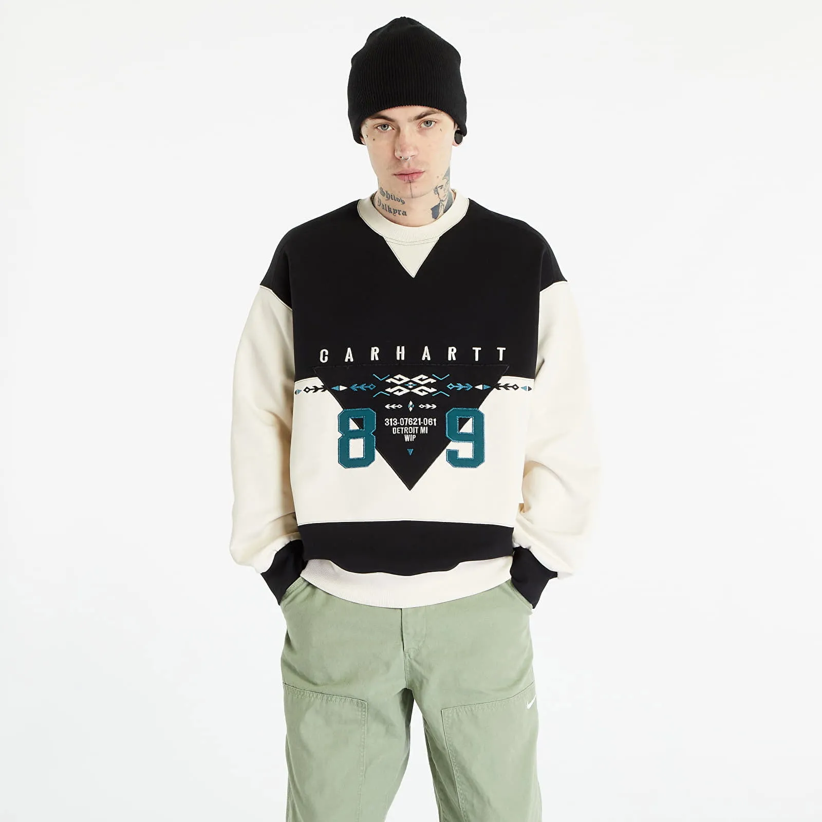 Carhartt WIP Santa Fe Sweatshirt Black