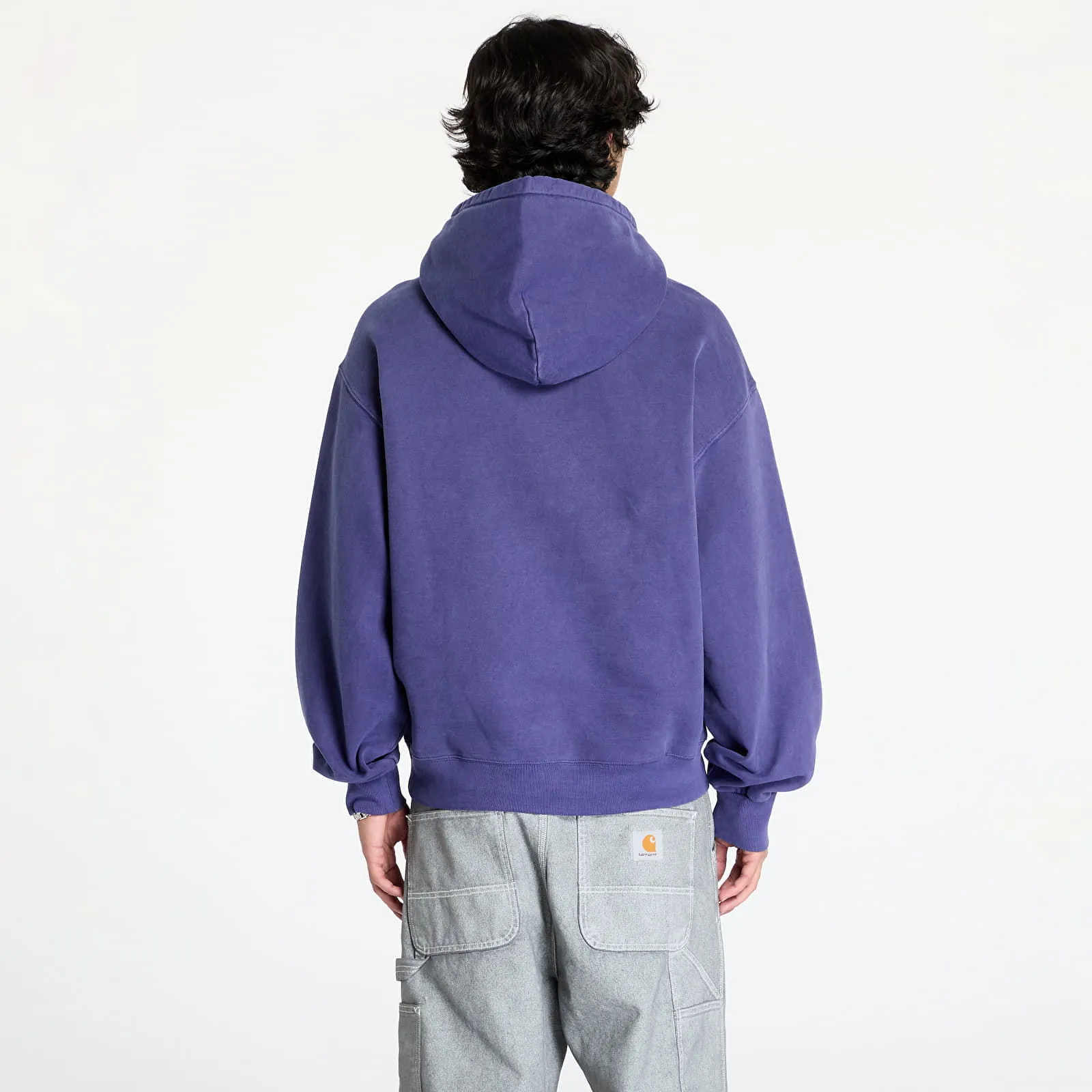 Carhartt WIP Sweatshirt Hooded Vista Sweat UNISEX Aura Garment Dyed XS